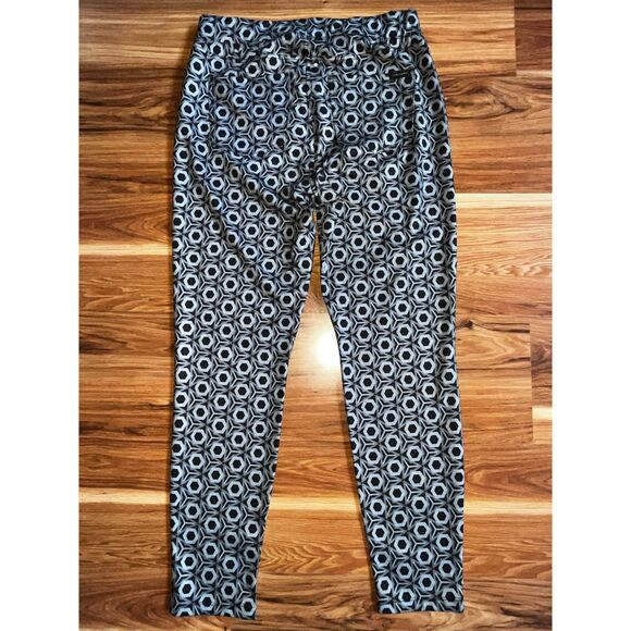 Sanctuary NWT runway geo-ponte' pull-on pants Retail $89 - L - Picture 5 of 9